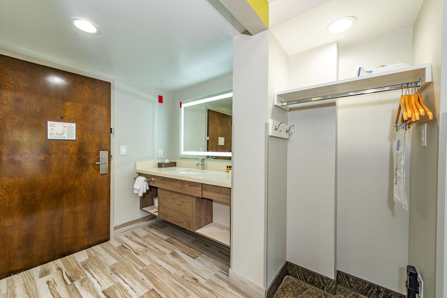 Seating and work area